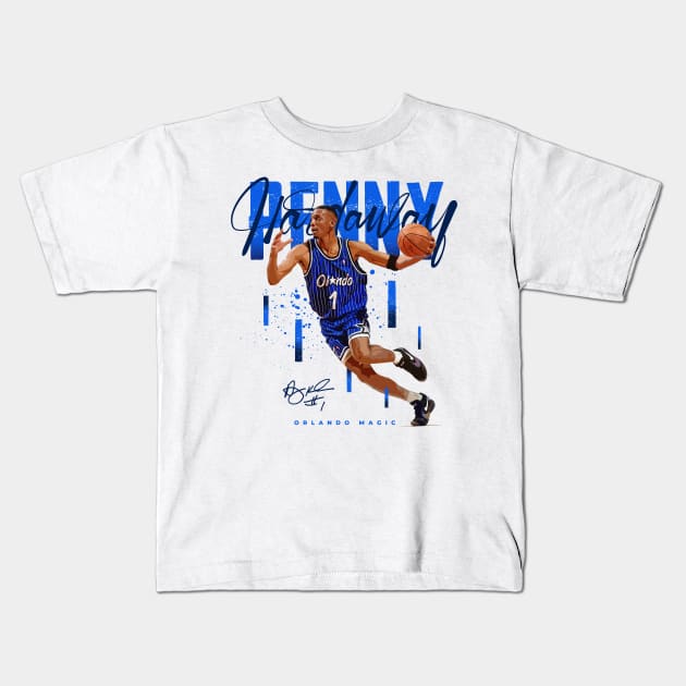 Penny Hardaway Kids T-Shirt by Juantamad